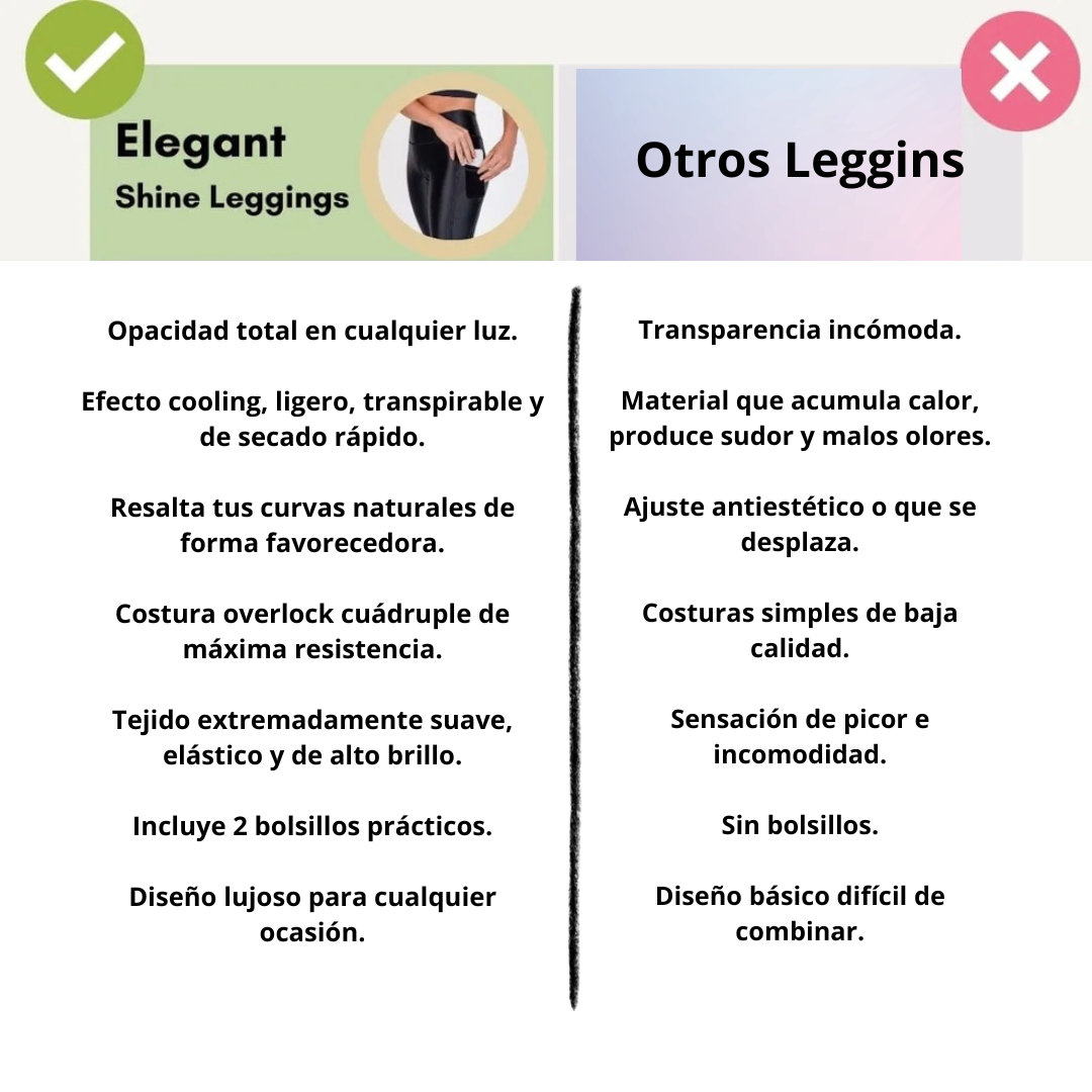 ELEGANT LEGGINGS SHINE